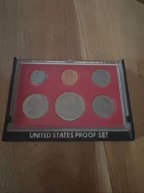1980-S U.S. Mint Clad Proof Set 6 Coin Set OGP Original Government Packaging
